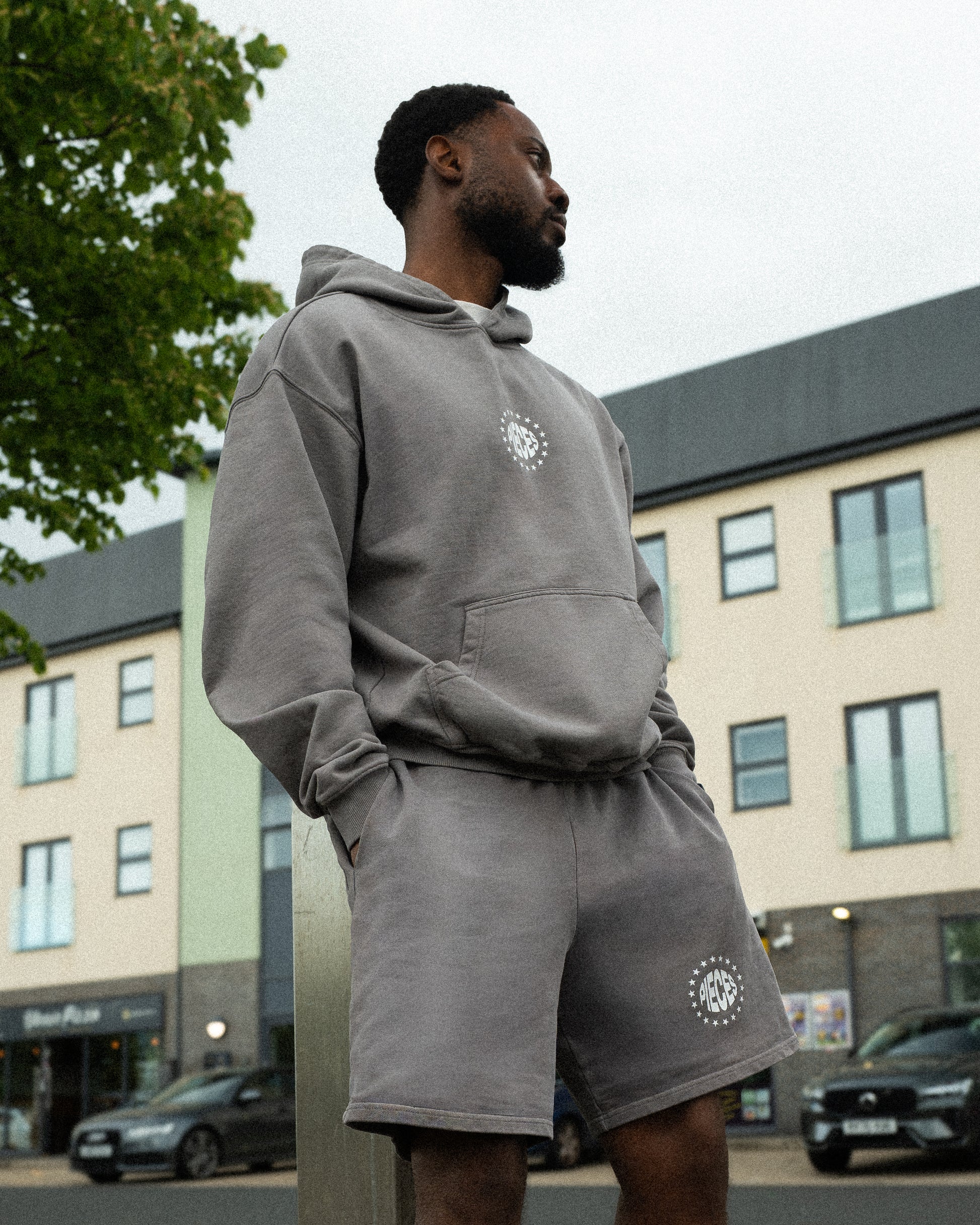 Stonewash Greige Hoodie