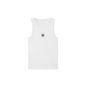 Embroidered Staple ribbed vest