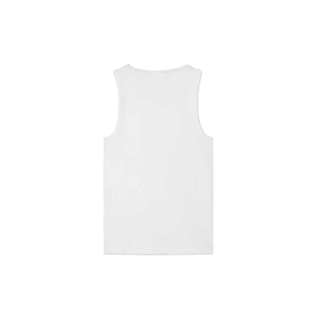 Embroidered Staple ribbed vest