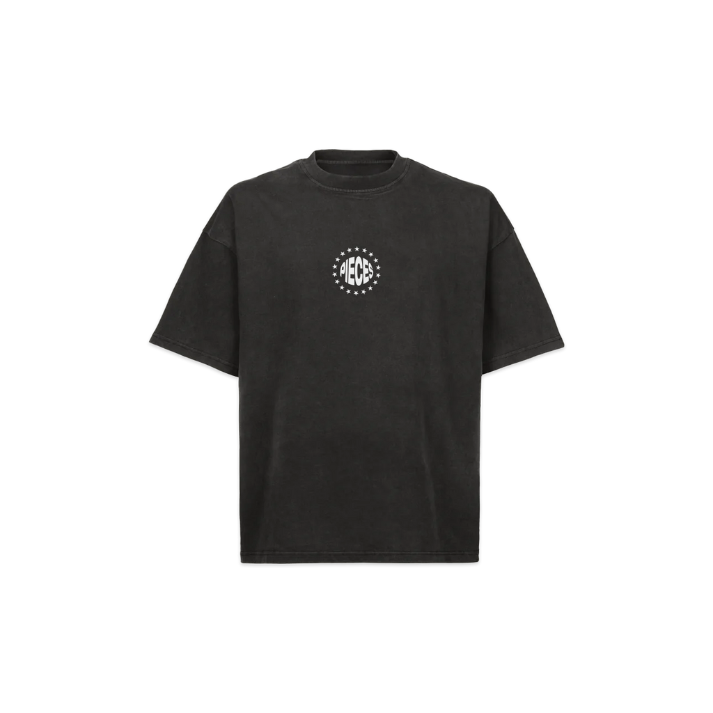 Stone-washed Staple Shirt - Black