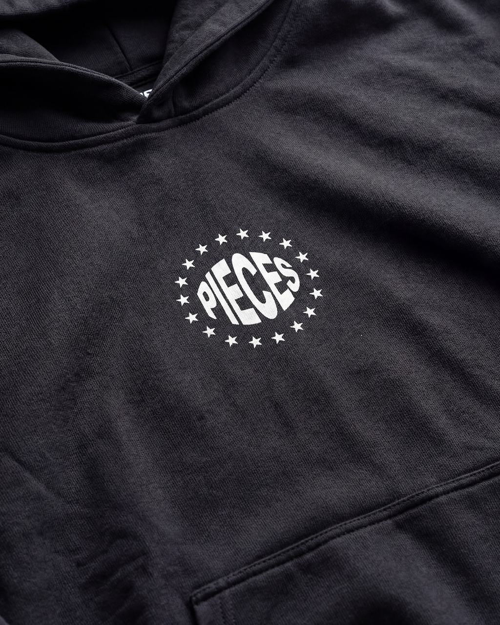 Stonewash blackout hoodie